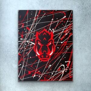 11 x 14 original University of Arkansas Painting